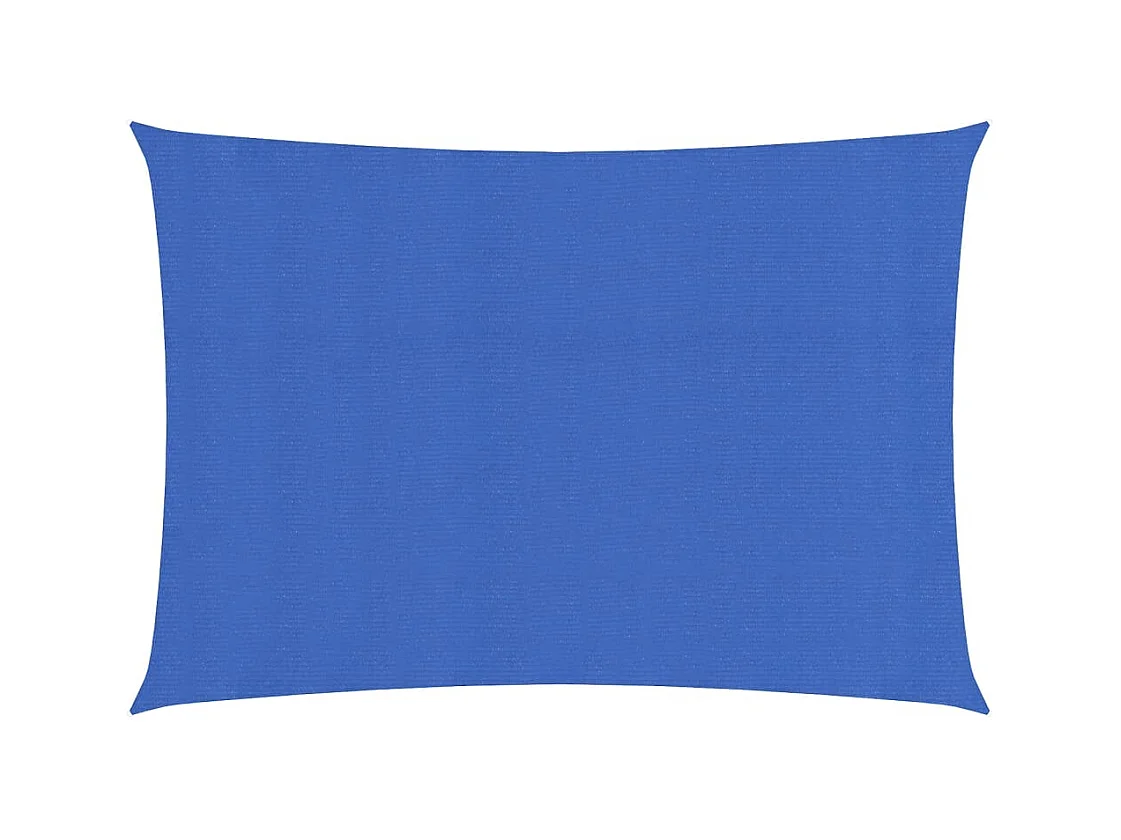 Vela ombreggiante 160 g/m² Blu 2,5x4 m HDPE