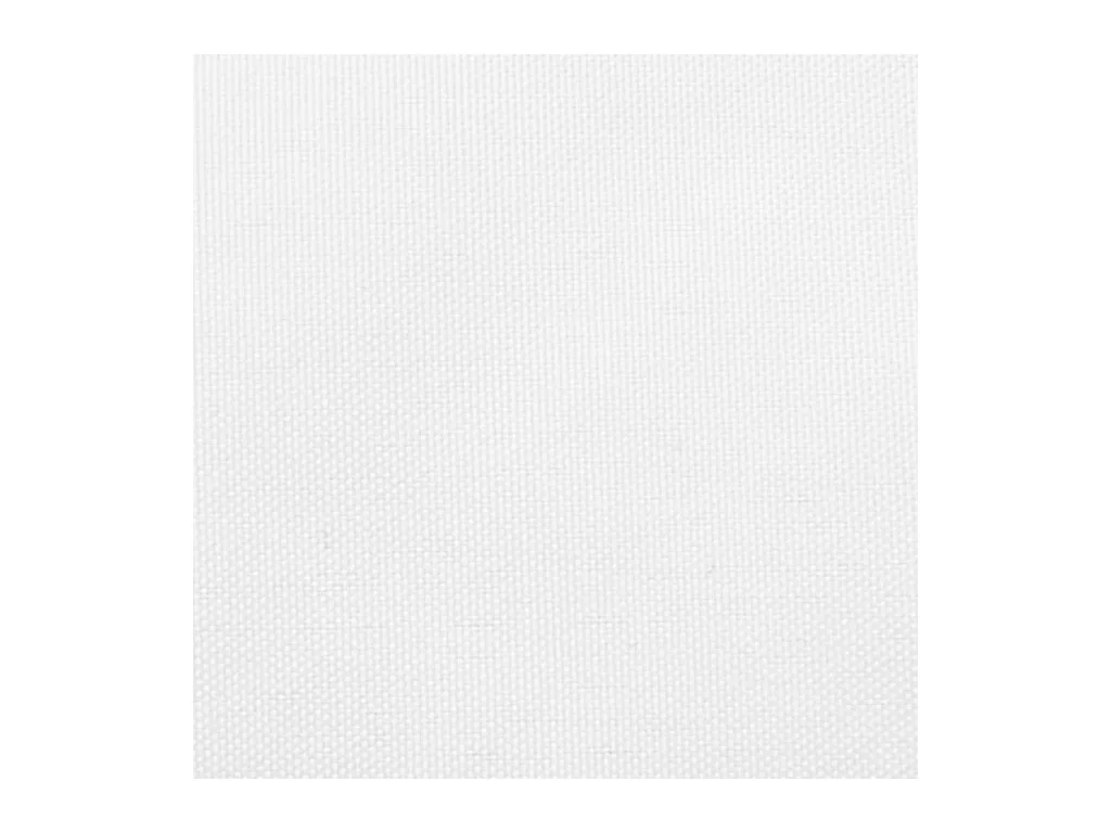 Sonnenschirmsegel dreieckiges Oxford-Gewebe 4x4x4 m weiß