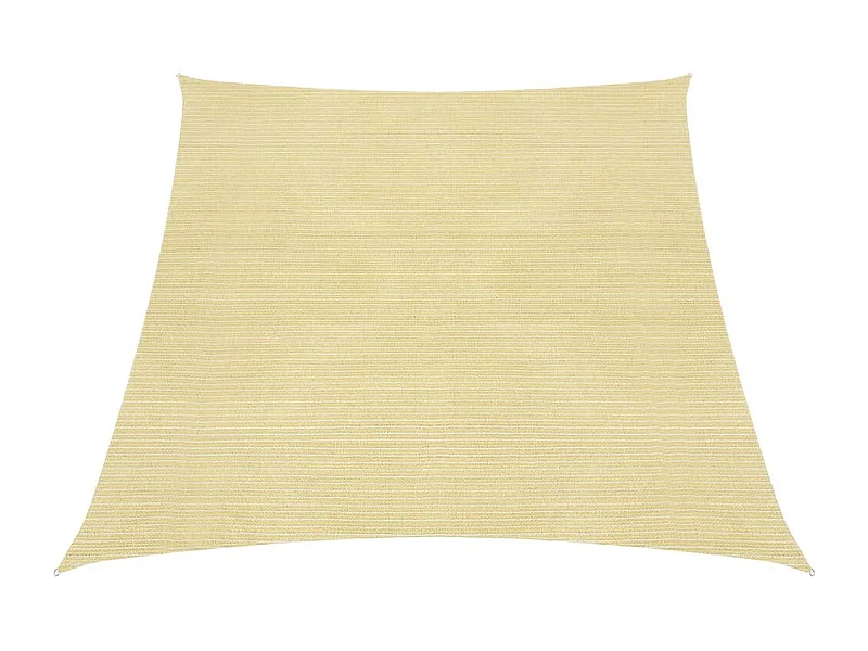 Voile d'ombrage 160 g/m² Beige 3/4x2 m PEHD