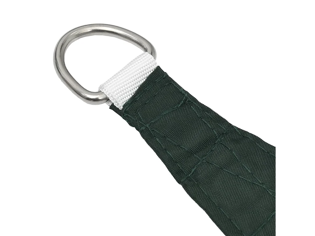 Voile de parasol tissu oxford rectangulaire 2x3 m vert foncé