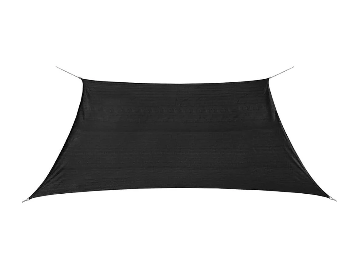 Vela per ombrellone in HDPE Quadrata 2 x 2 m Antracite