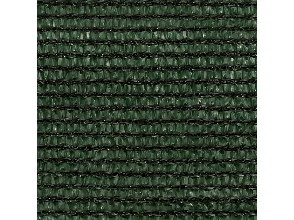Voile d'ombrage 160 g/m² Vert foncé 3x3x3 m PEHD