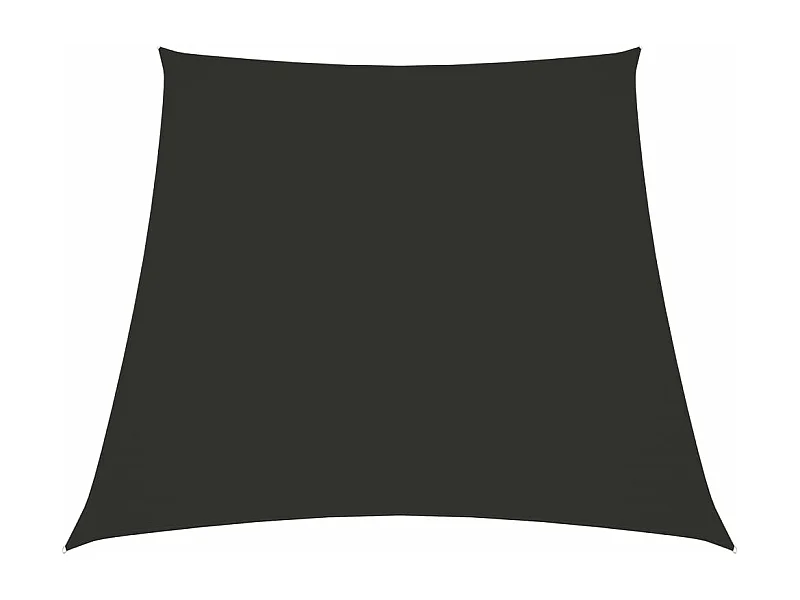 Sonnenschirmsegel Oxford-Stoff Trapez 3/5x4 m Anthrazit
