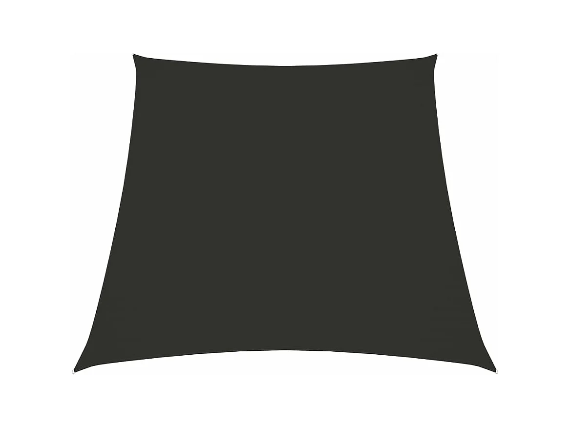 Sonnenschirmsegel Oxford-Stoff Trapez 3/5x4 m Anthrazit