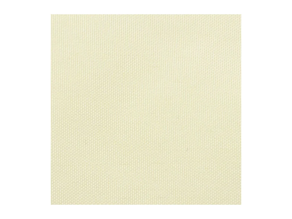 Sonnenschirmsegel rechteckiger Oxfordstoff 6x8 m creme