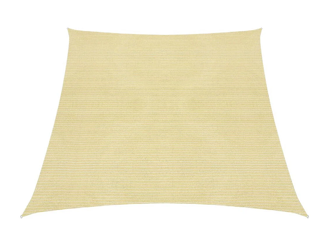 Vela ombreggiante 160 g/m² Beige 4/5x4 m HDPE
