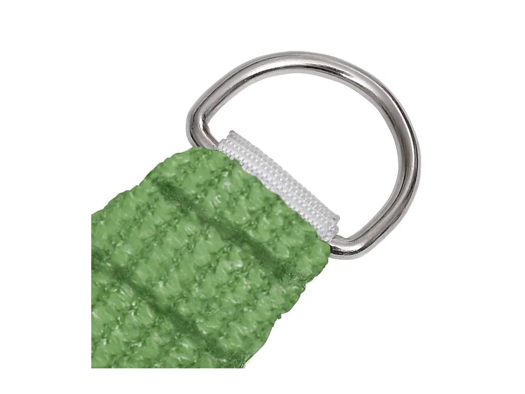 Voile d'ombrage 160 g/m² Vert clair 2x5 m PEHD