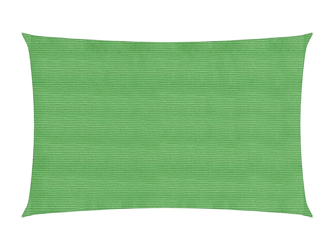 Vela de sombra 160 g/m² Verde claro 2x5 m HDPE