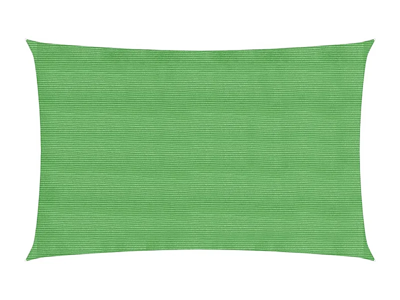 Vela de sombra 160 g/m² Verde claro 2x5 m HDPE