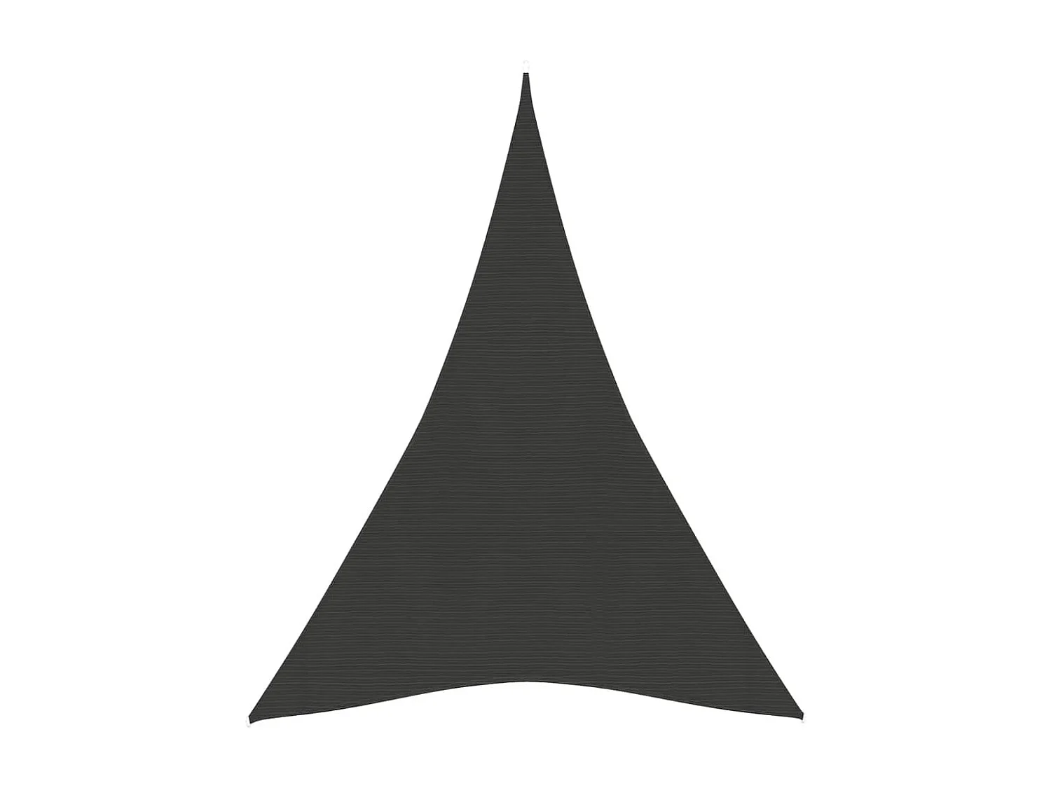 Sonnensegel 160 g/m² Anthrazit 5x7x7 m HDPE