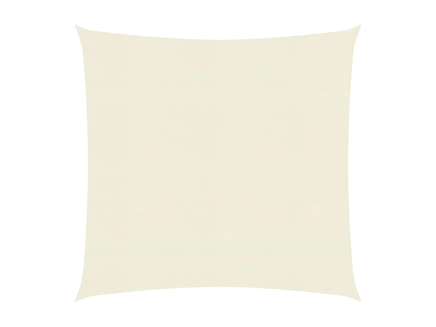 Voile d'ombrage 160 g/m² Crème 5x5 m PEHD