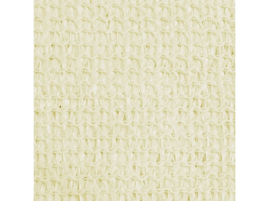 Voile d'ombrage 160 g/m² Crème 5x5 m PEHD
