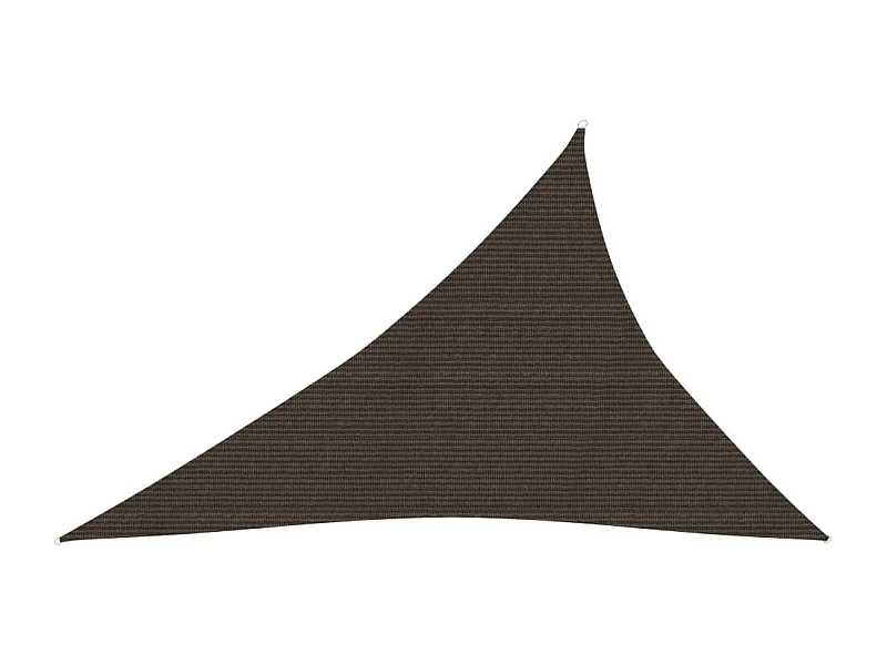Sonnensegel 160 g/m² Braun 3x4x5 m HDPE
