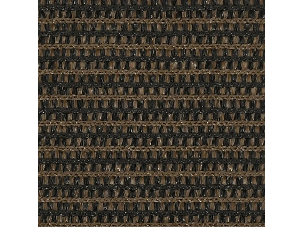 Sonnensegel 160 g/m² Braun 3x4x5 m HDPE