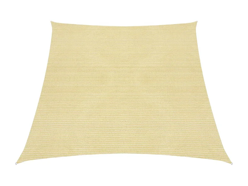 Voile d'ombrage 160 g/m² Beige 4/5x3 m PEHD