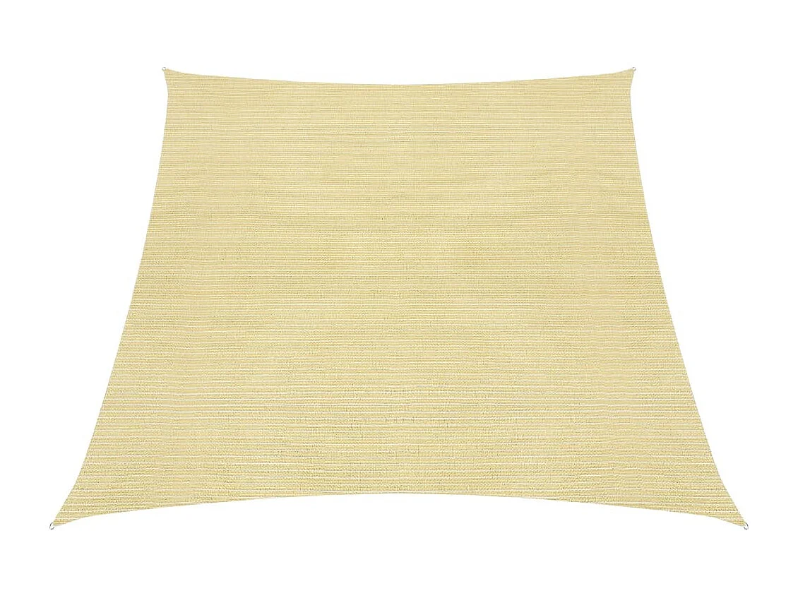 Vela de sombra 160 g/m² Beige 4/5x3 m HDPE