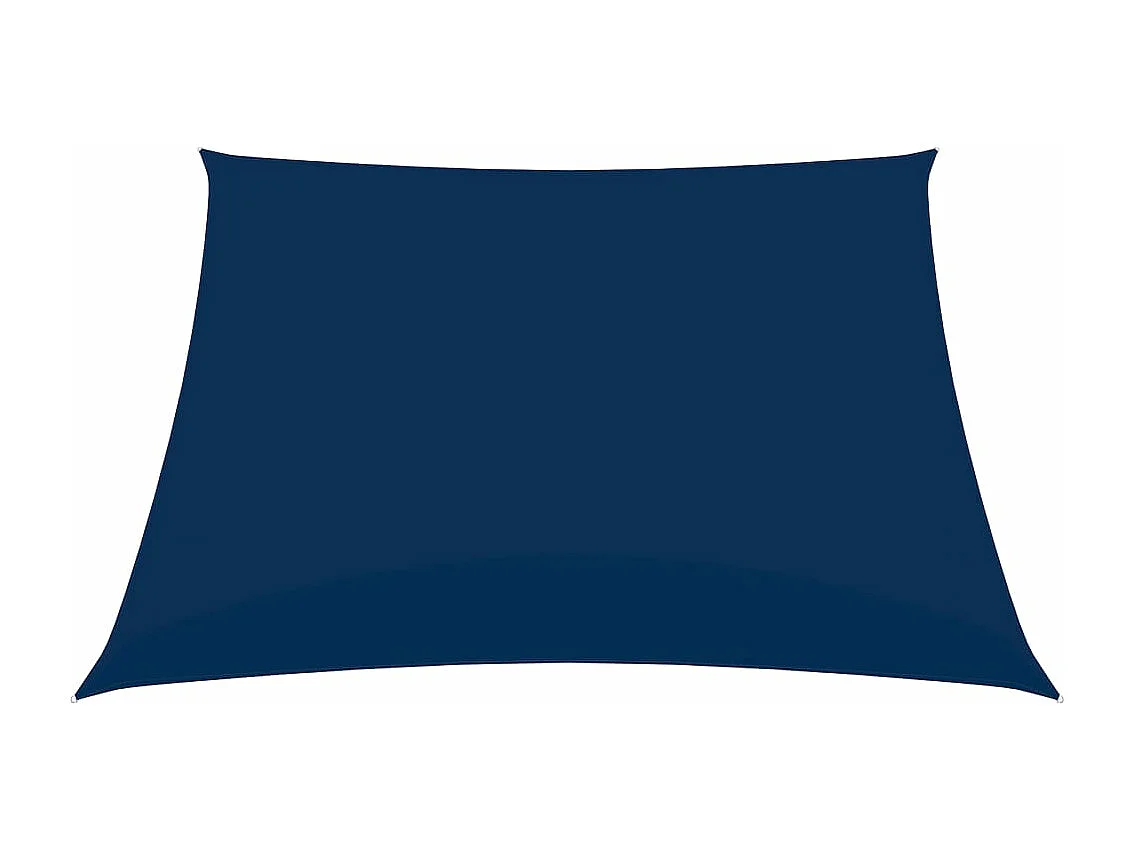 Vela parasole quadrata in tessuto oxford 2,5x2,5 mt blu