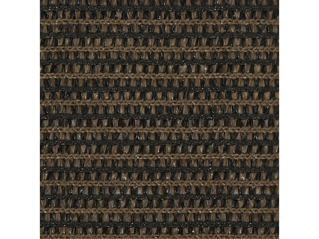 Vela de sombra 160 g/m² Marrón 3,6x3,6 m HDPE