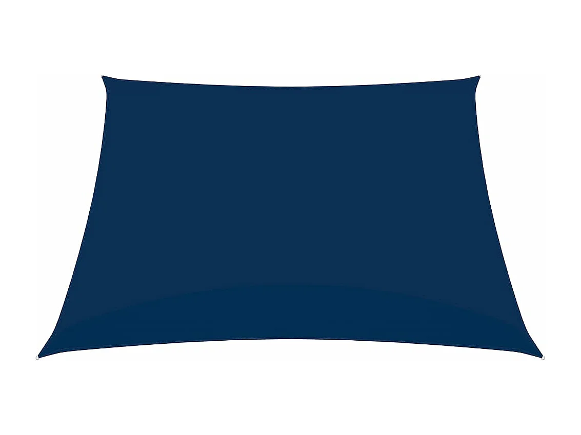 Vela parasole quadrata in tessuto oxford 3x3 mt blu