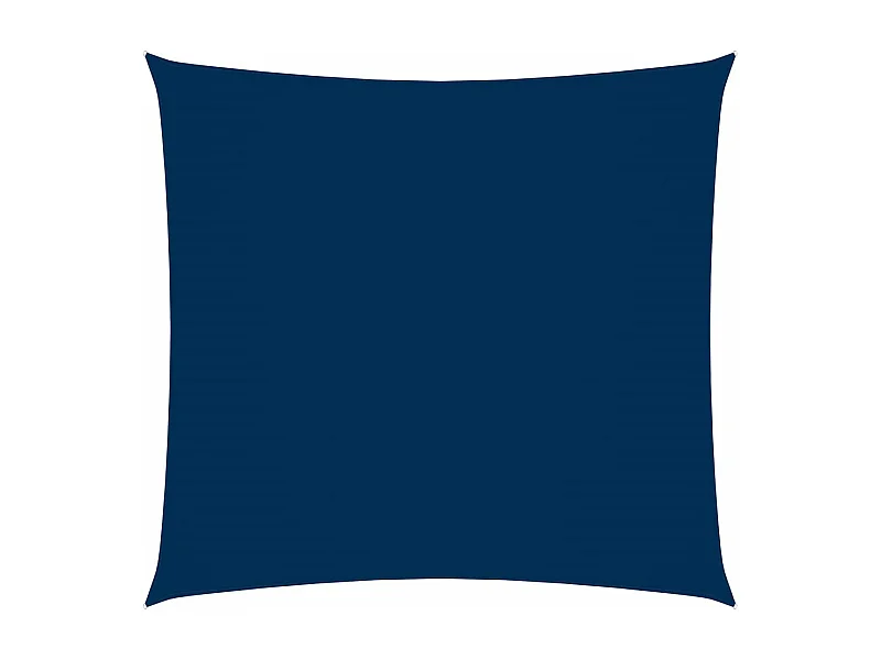 Vela parasol cuadrada tela oxford 3x3 m azul