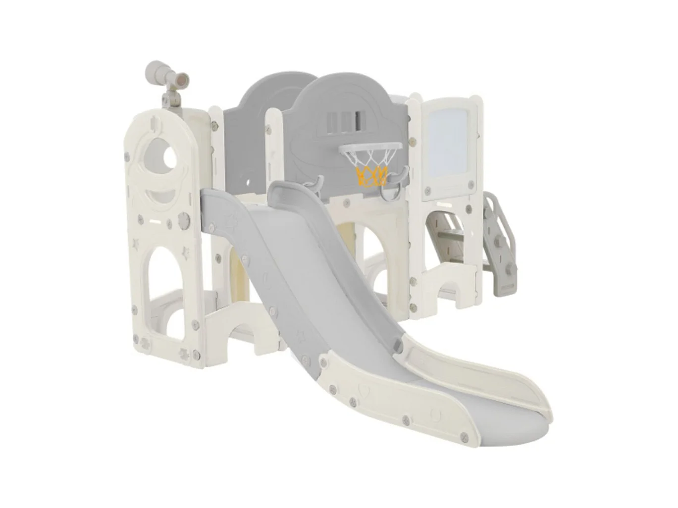 Toboggan 10 en 1 pour enfants - Jeu d'escalade multifonctionnel