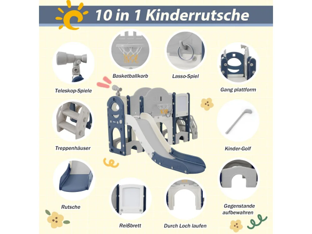 Kinderrutsche - sicheres Spielvergnügen