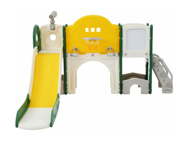 Tobogán 10 en 1 para niños - Juego de escalada multifunción.