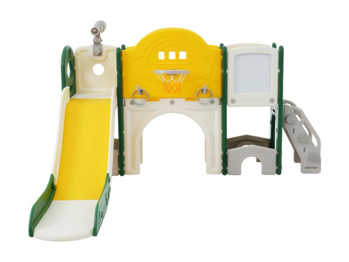 Tobogán 10 en 1 para niños - Juego de escalada multifunción.