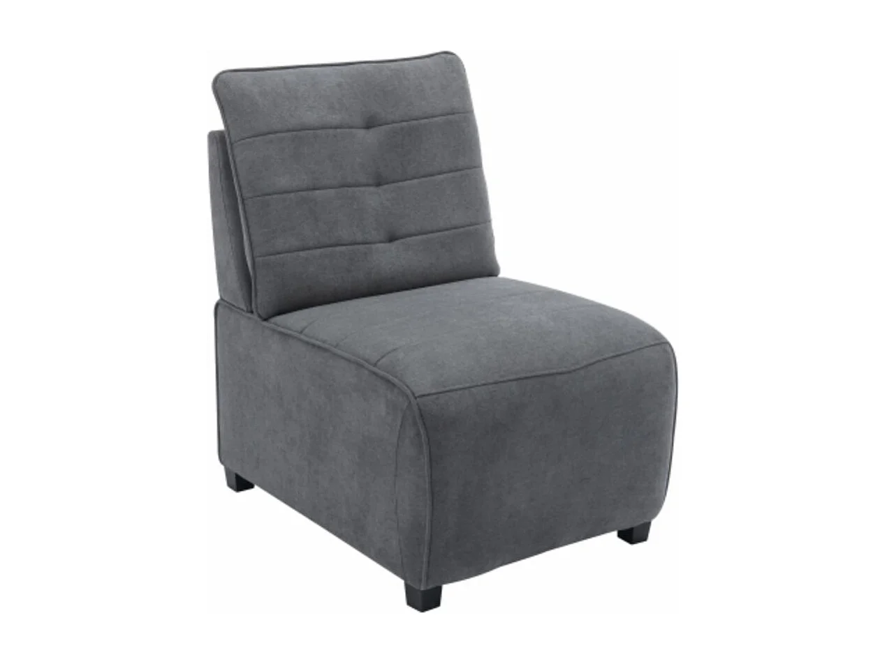 Fauteuil multifonctionnel en velours flocon de neige