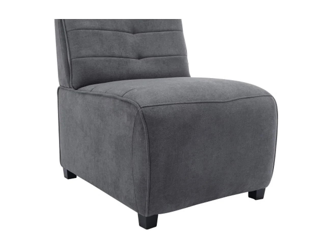 Fauteuil multifonctionnel en velours flocon de neige