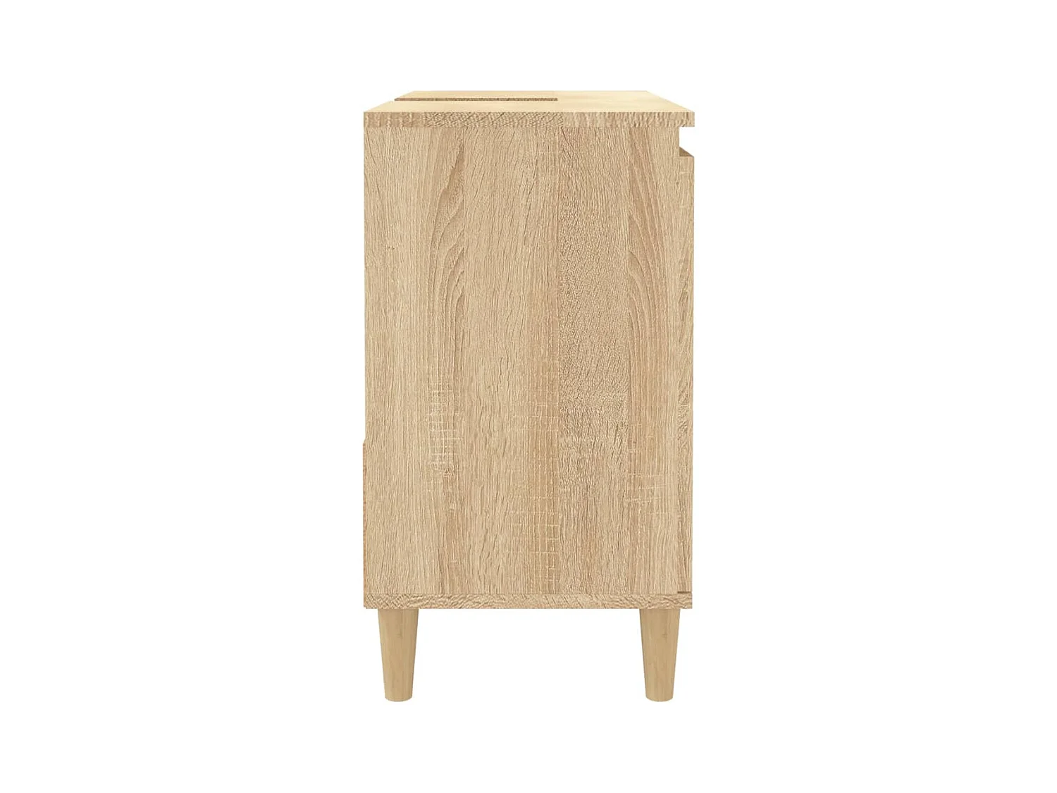 Armoire salle de bain chêne sonoma 65x33x60 cm