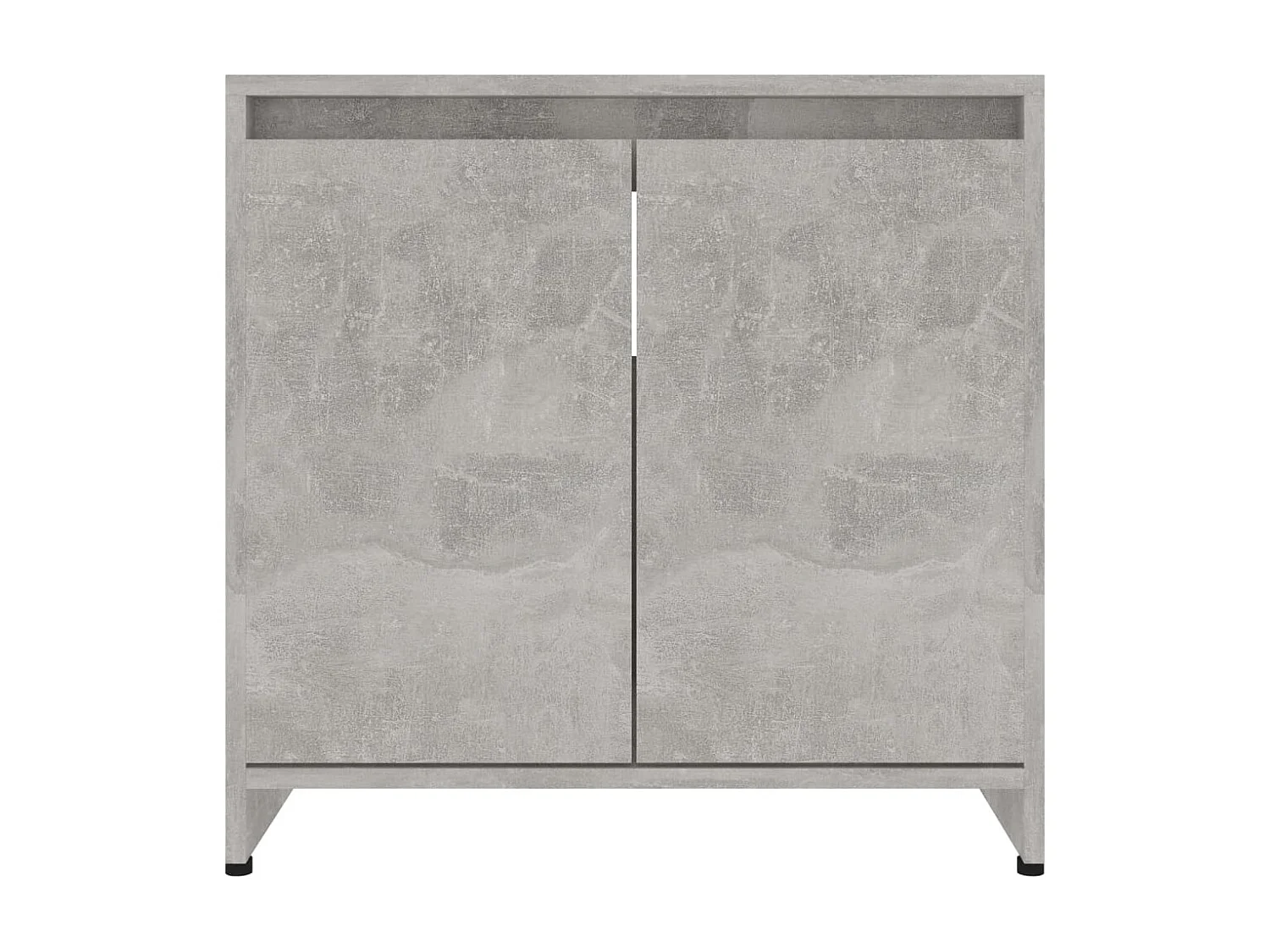 Mobile da bagno Grigio cemento 60x33x61 cm MDF