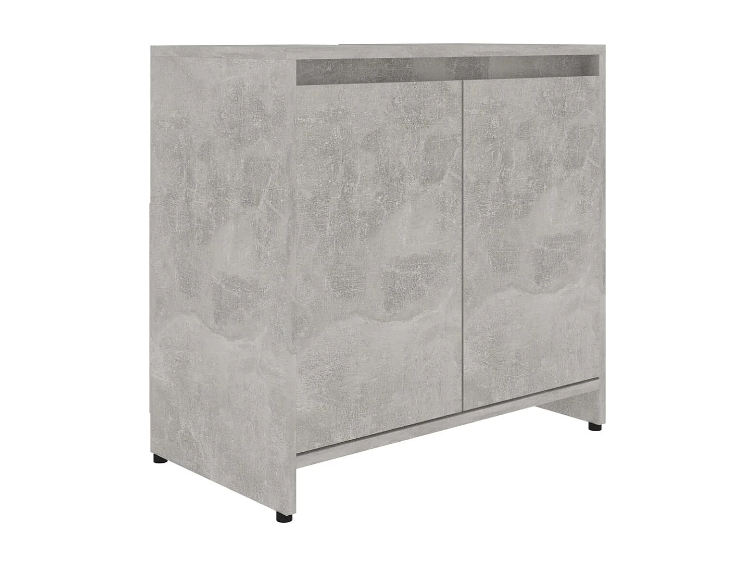 Mobile da bagno Grigio cemento 60x33x61 cm MDF