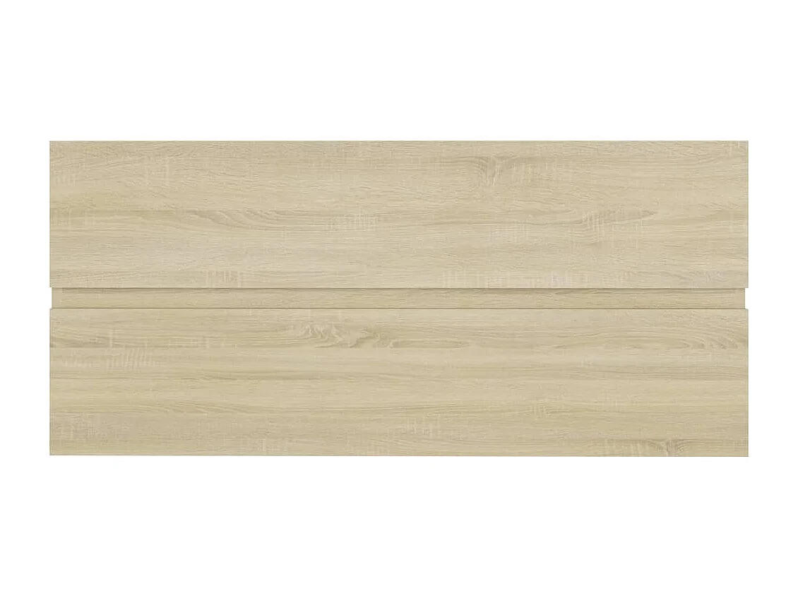 Armoire d'évier Chêne sonoma 100x38,5x45 cm Bois d'ingénierie