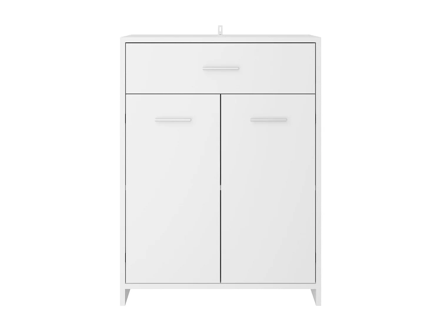 Armoire de salle de bain blanc 60x33x80 cm bois d’ingénierie