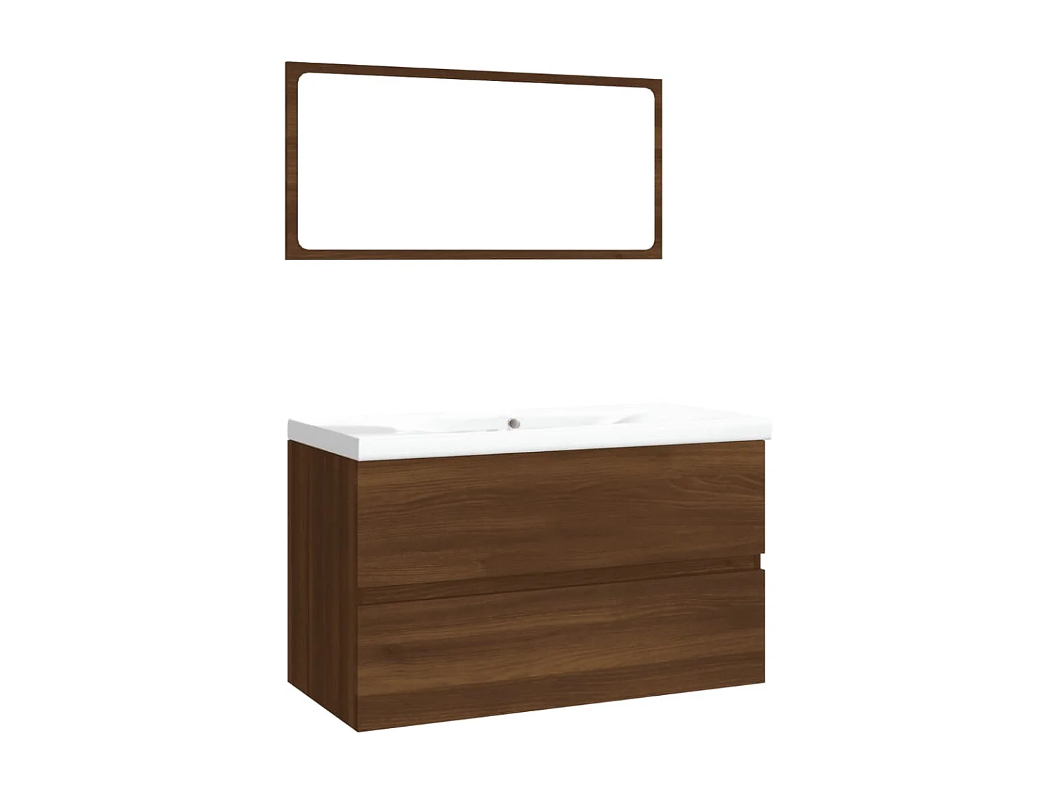 Mobili da bagno Rovere marrone Derivati del legno