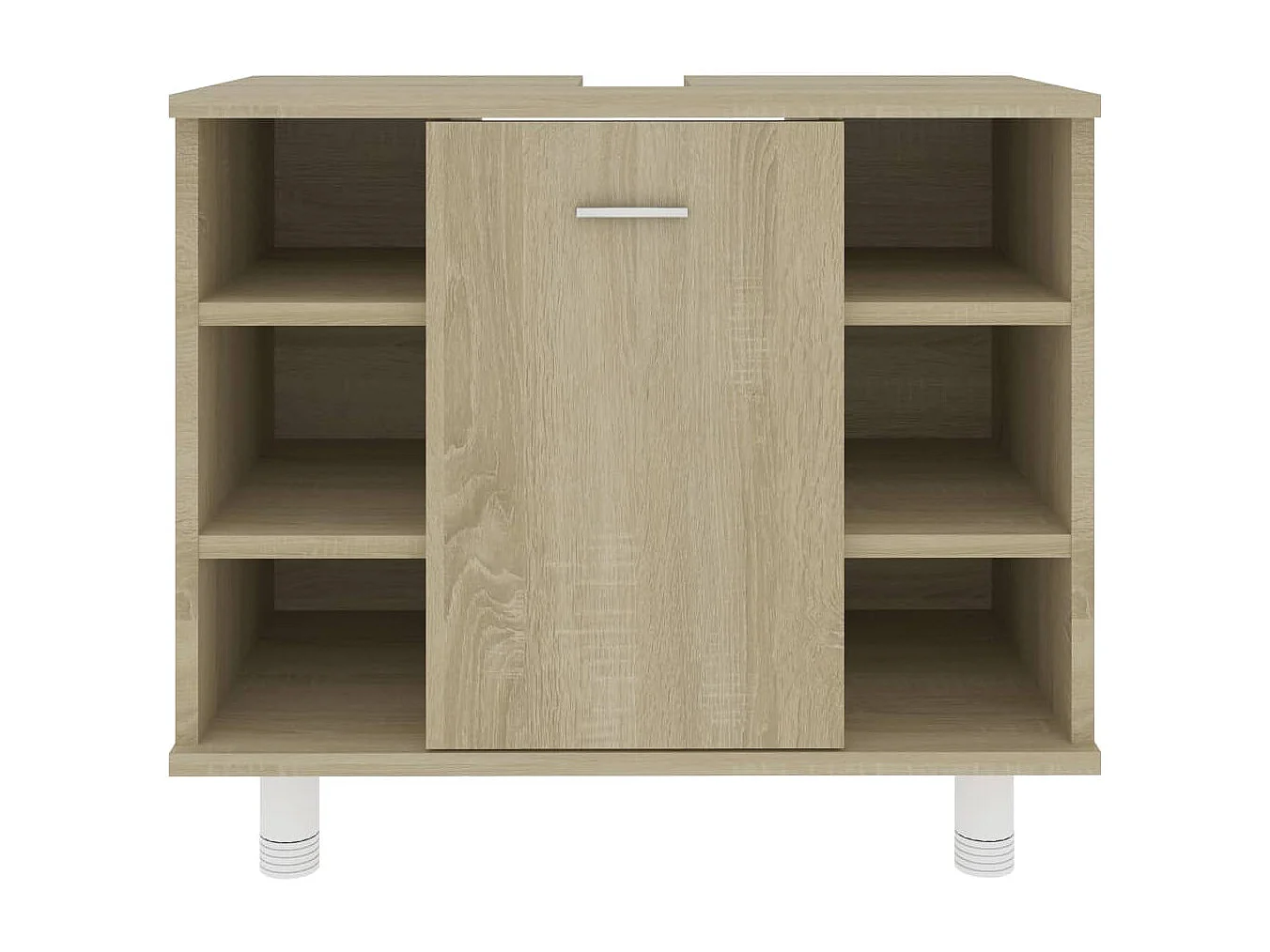 Armoire de salle de bain Chêne sonoma Bois d'ingénierie