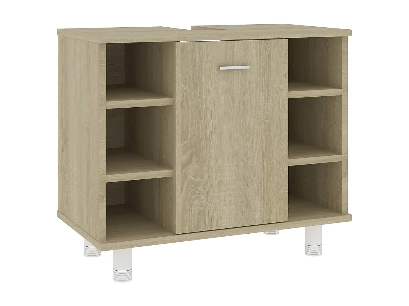 Badezimmerschrank Sonoma-Eiche Holzwerkstoff