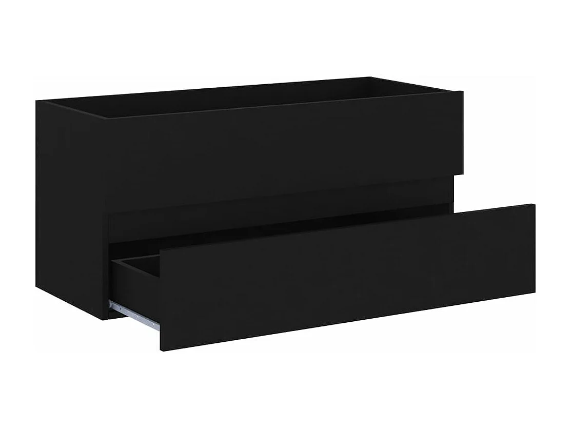 Mobile lavabo Nero 100x38,5x45 cm MDF