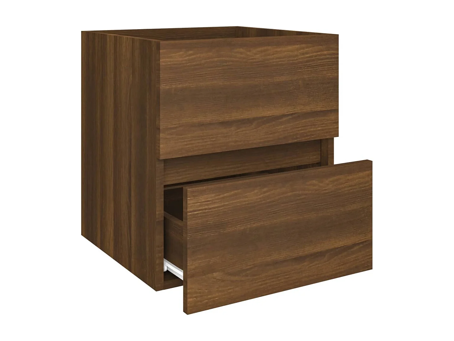 Waschbeckenschrank Braune Eiche 41x38,5x45 cm Holzwerkstoff