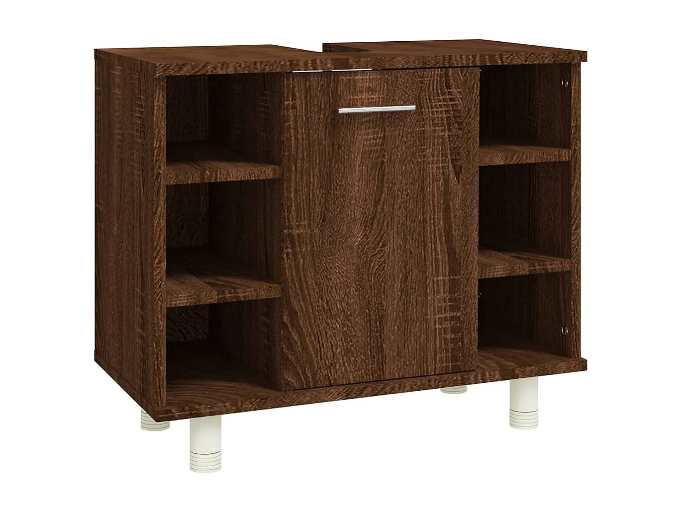 Armoire de bain Chêne marron 60x32x53,5 cm Bois d'ingénierie