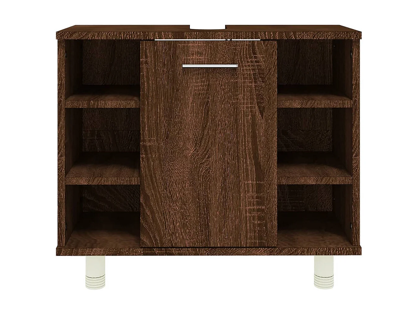 Armoire de bain Chêne marron 60x32x53,5 cm Bois d'ingénierie