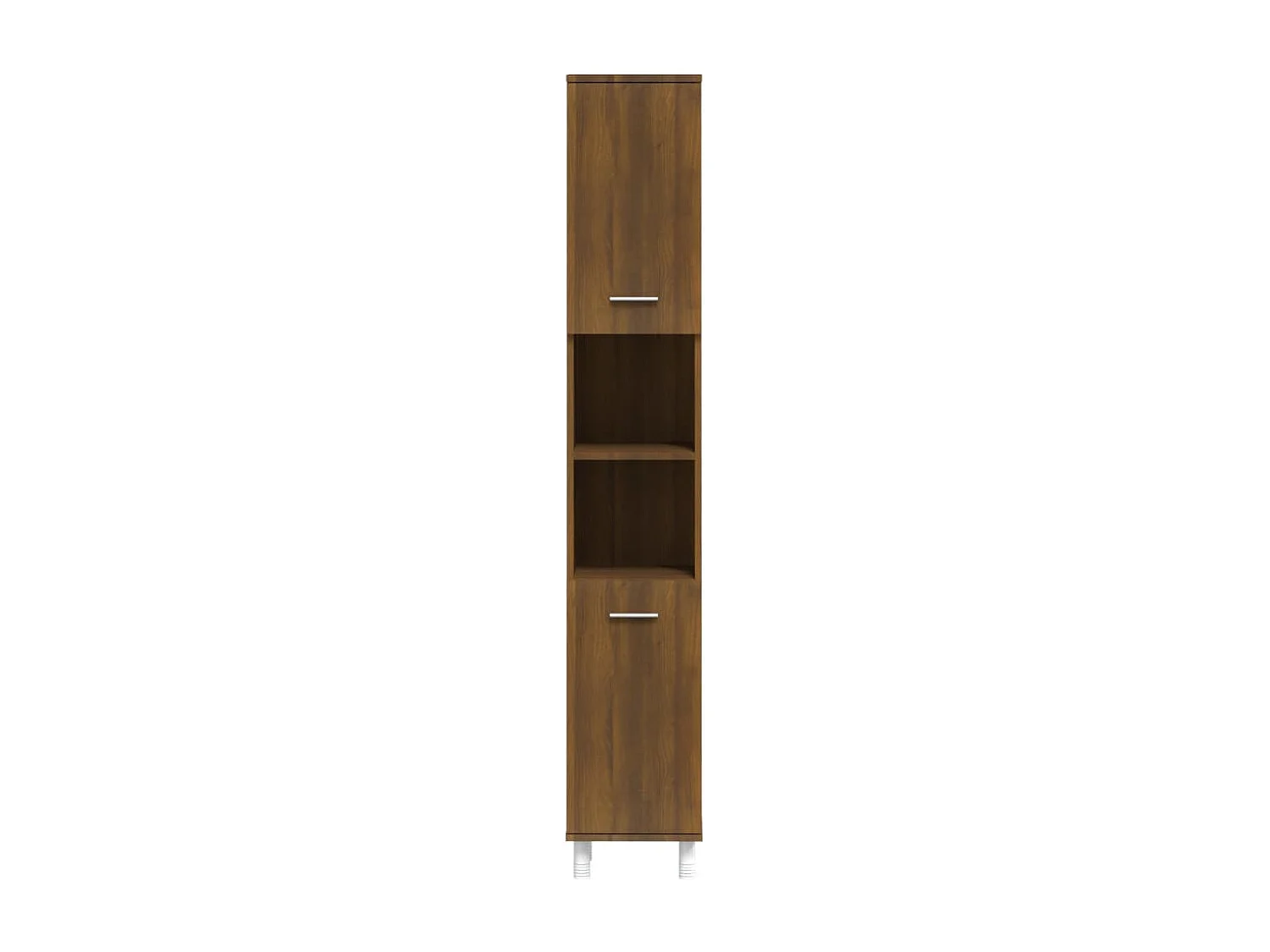 Armoire de bain Chêne marron 30x30x179 cm Bois d'ingénierie