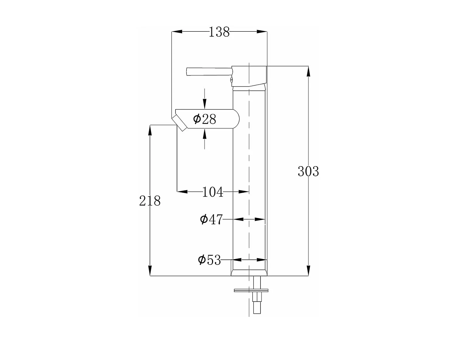 Mueble de baño 4 piezas con lavabo y grifo Negro