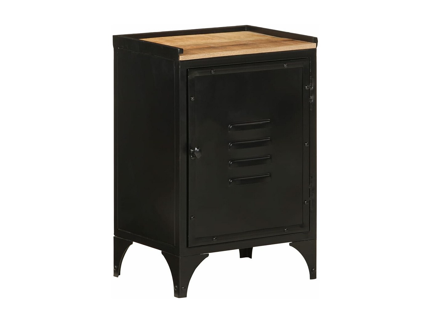 Mobiletto Da Bagno Meihe In Legno 60x30x60 Cm – Bianco, Due Ante, Piedini In Legno Massello