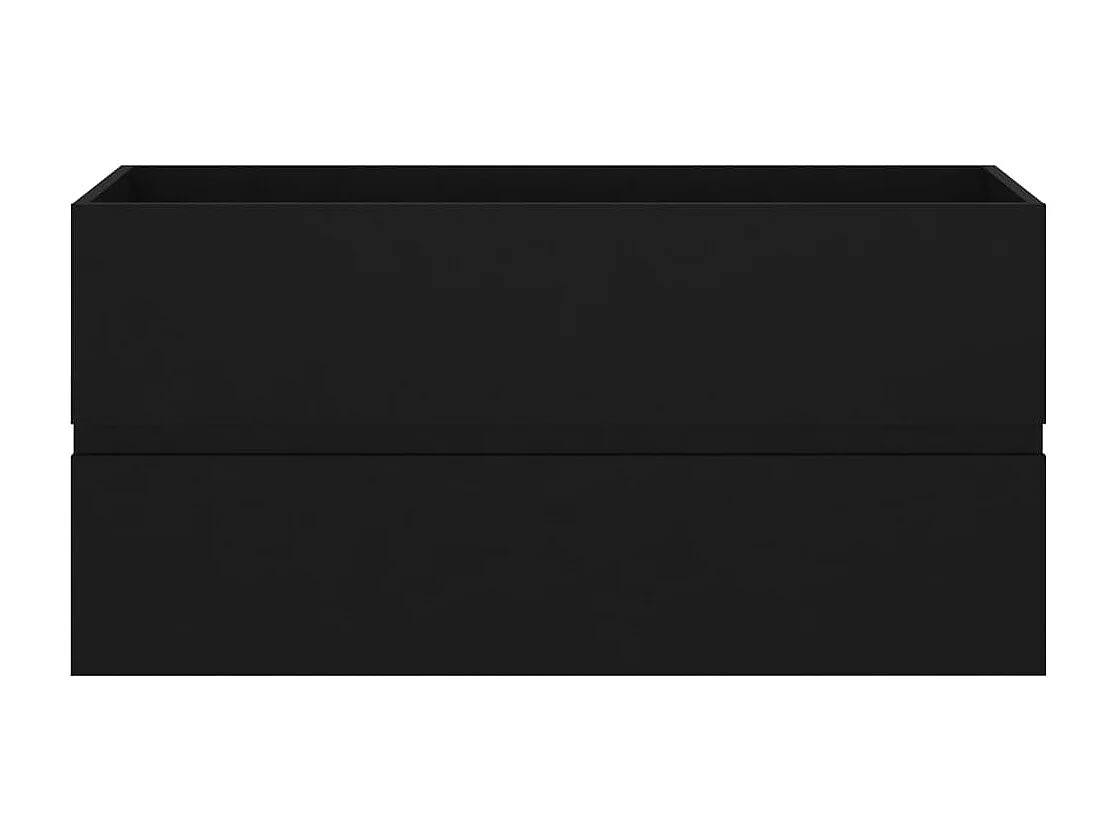 Mobile lavabo Nero 90x38,5x45 cm MDF