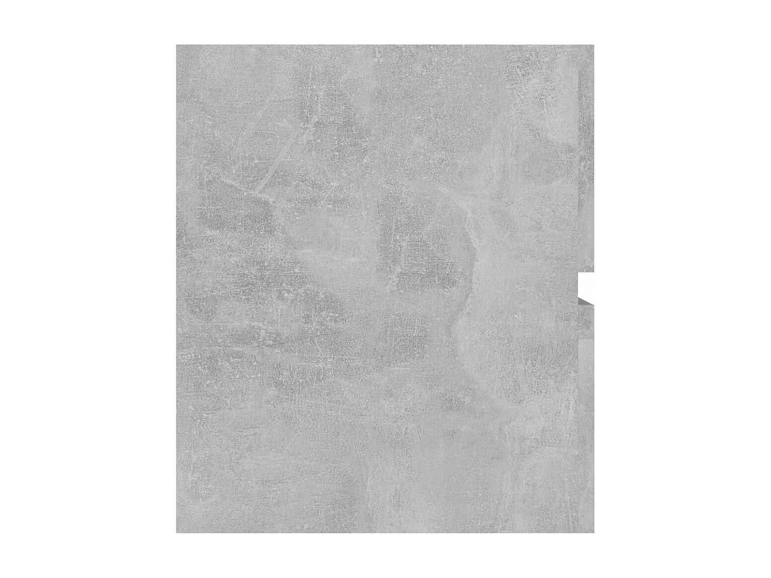 Armoire d'évier Gris béton 100x38,5x45 cm Bois d'ingénierie