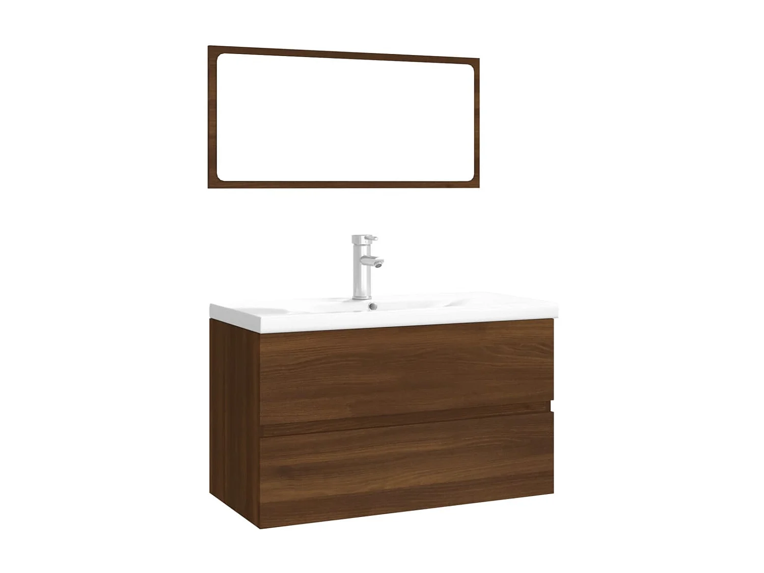 Mobili da bagno Rovere marrone Derivati del legno