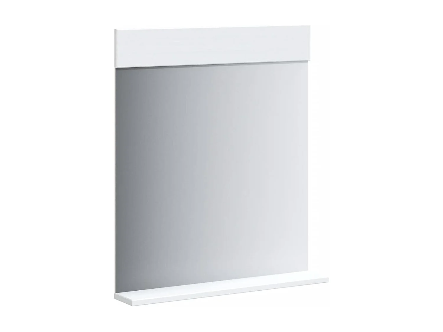 Meubles de salle de bain 2 pcs BERG blanc bois de pin massif