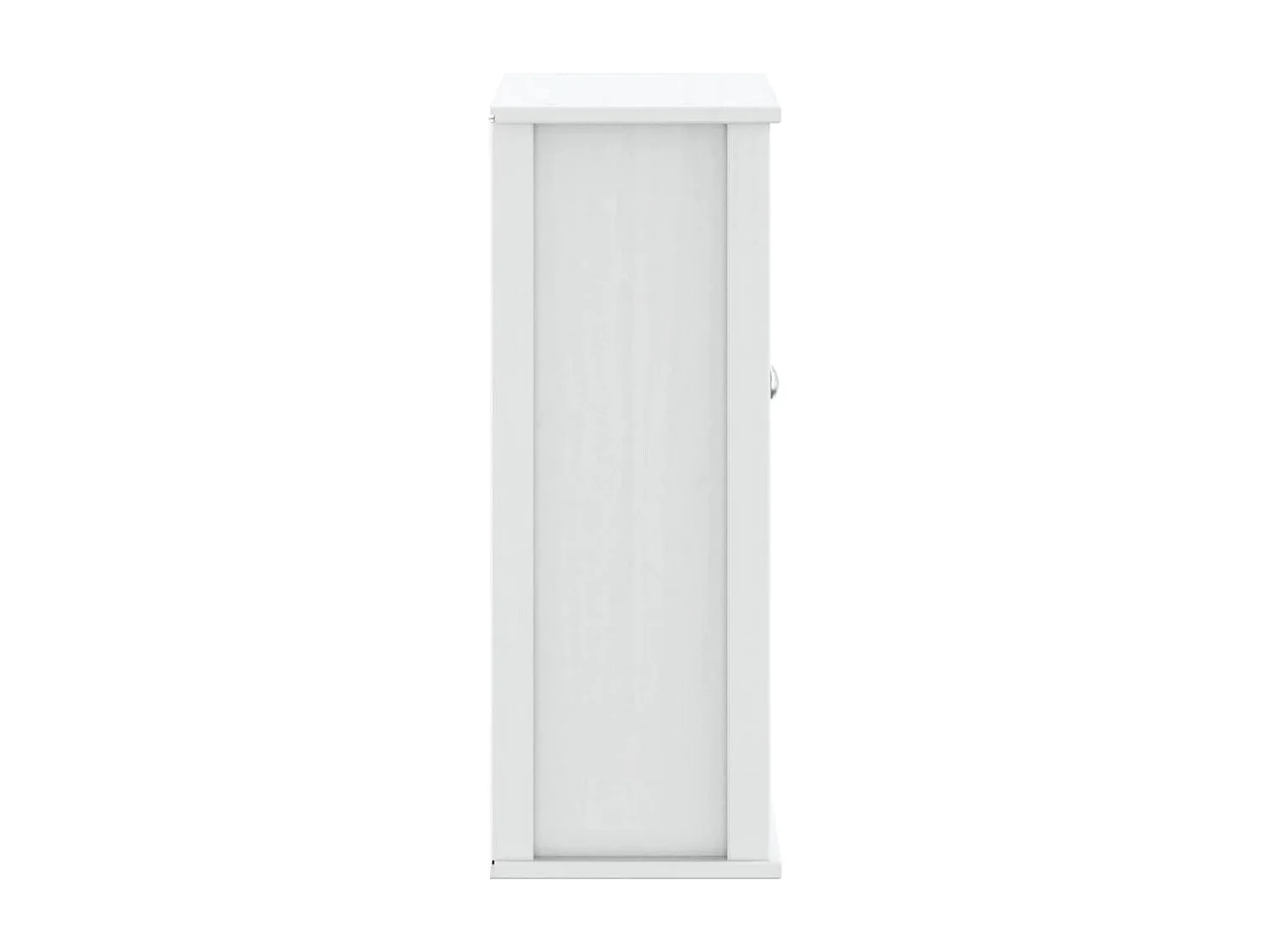 Armoire murale de salle de bain BERG blanc bois massif